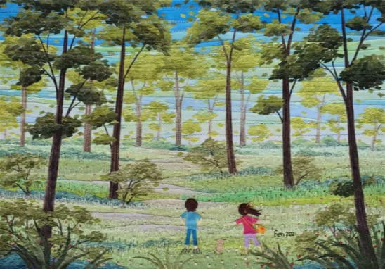 A Stroll in the Wood